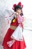 hakurei reimu by sakura chii
touhou cosplay pictures  