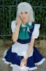 izayoi sakuya by satori
touhou cosplay pictures  