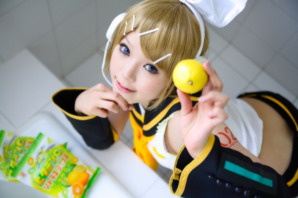  
    rin kagami vocaloid Cosplay