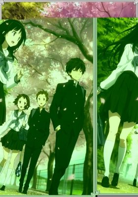 Hyouka  
Hyouka ո Satoshi  Mayaka Hotarou Eru Chitanda