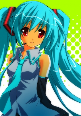 hatsune miku vocaloid
hatsune miku microphone vocaloid