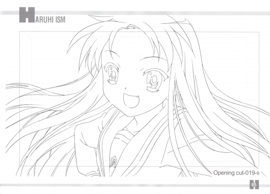 Suzumiya Haruhi Line Drawing
Suzumiya Haruhi Line Drawing