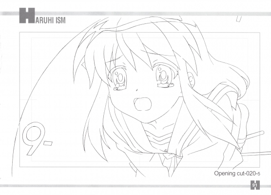 Suzumiya Haruhi Line Drawing
Suzumiya Haruhi Line Drawing