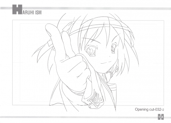 Suzumiya Haruhi Line Drawing
Suzumiya Haruhi Line Drawing