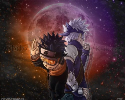 Kakashi and Obito
Kakashi