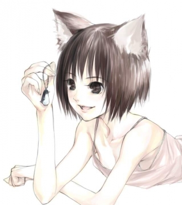 Nyaa~
neko catgirl