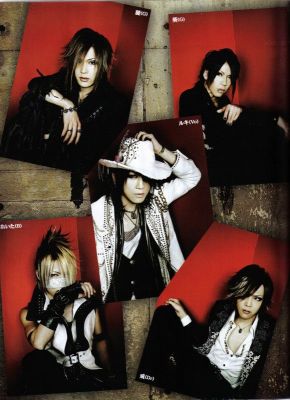 The GazettE
Ruki (), Uruha () (Takashima Kouyou), Aoi (), Reita (), Kai, Yune ().   ,    (photo, pictures, wallpapers, poster.
   gazette gazette    gazette - ruki  uruha  takashima kouyou aoi   reita  kai yune 