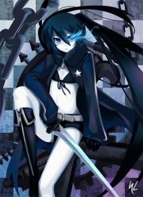 Black Rock Shooter 01
Black Rock Shooter anime art 