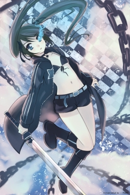 Black Rock Shooter 03
Black Rock Shooter anime art 