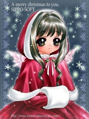 New Year, Christmas anime art 04
New Year Christmas anime art