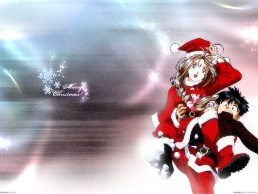 New Year, Christmas anime art 17
New Year Christmas anime art