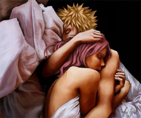 NaruSaku_Sleep_by_chunkymacaroni
