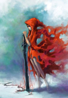 Little_Red_Riding_Hood__COLOR__by_JerryCai
