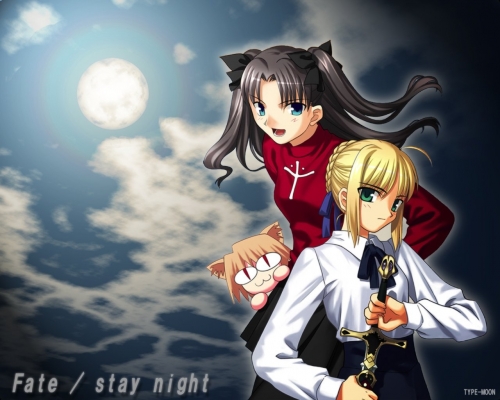 Fate/Stay Night
 Saber & Rin