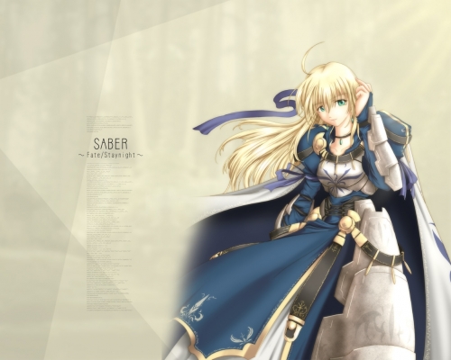 Fate/Stay Night
 Saber