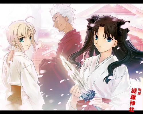 Fate/Stay Night
 Saber, Archer & Rin