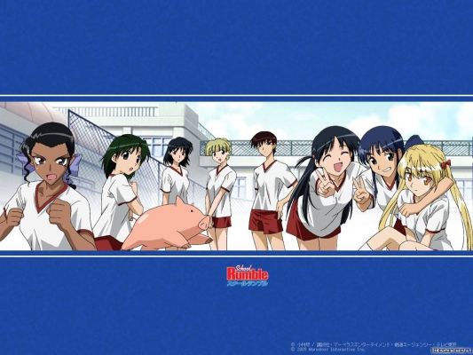 School Rumble  +  ))
School Rumble Yakumo Tenma Mikoto Eri