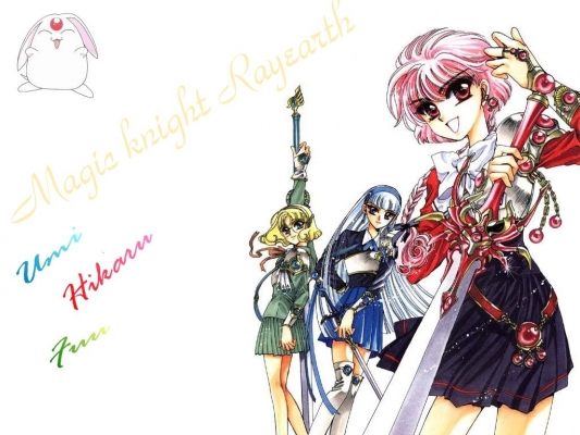 Magic knight rayearth
umi fuu hikaru