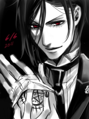 
Sebastian Michaelis Kuroshitsuji art fanart picture     