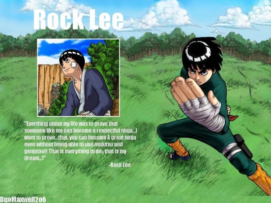 Rock Lee
naruto 